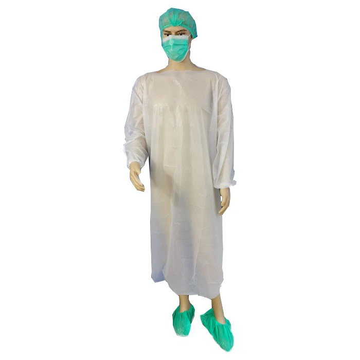 Polyethylene Surgical Gown CPE gown